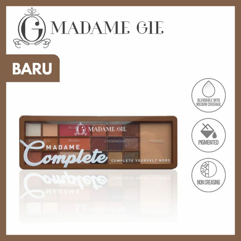 MADAME GIE Madame Complete Make Up Kit - MakeUp Face Pallete