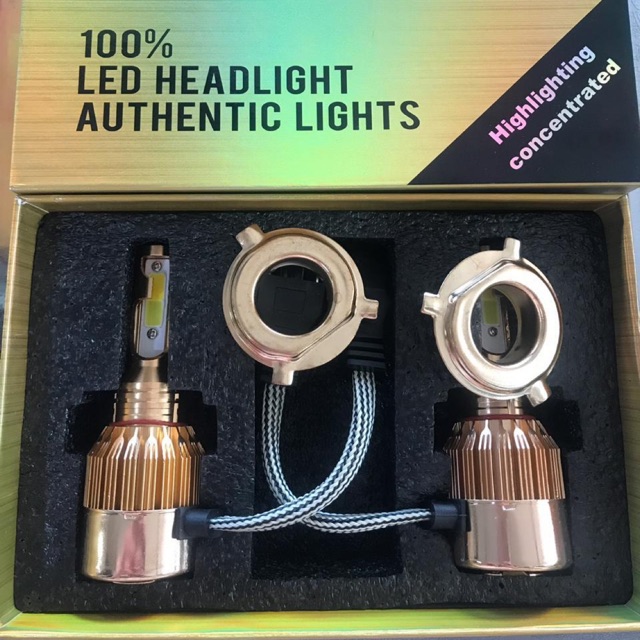 LAMPU LED H4 2 WARNA