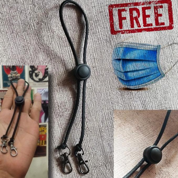 ;&;&;&;&] FREE MASK  Tali Masker Pengait Hijab / Gantungan Masker Hijab