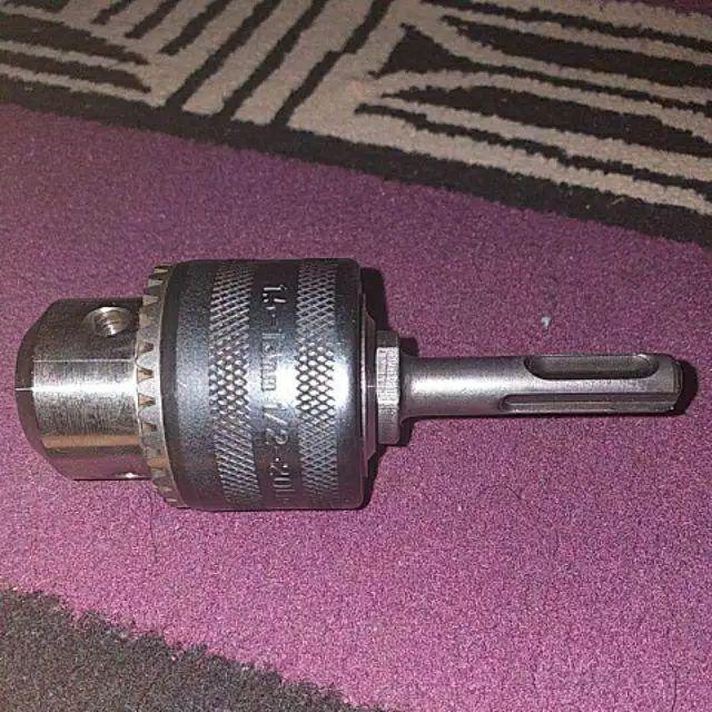 Benz Adaptor Sds Plus + Kepala Bor 13mm Drill Chuck