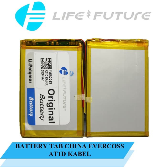 BATRE / BATERAI / BATTERY TAB CHINA EVERCOSS AT1D KABEL