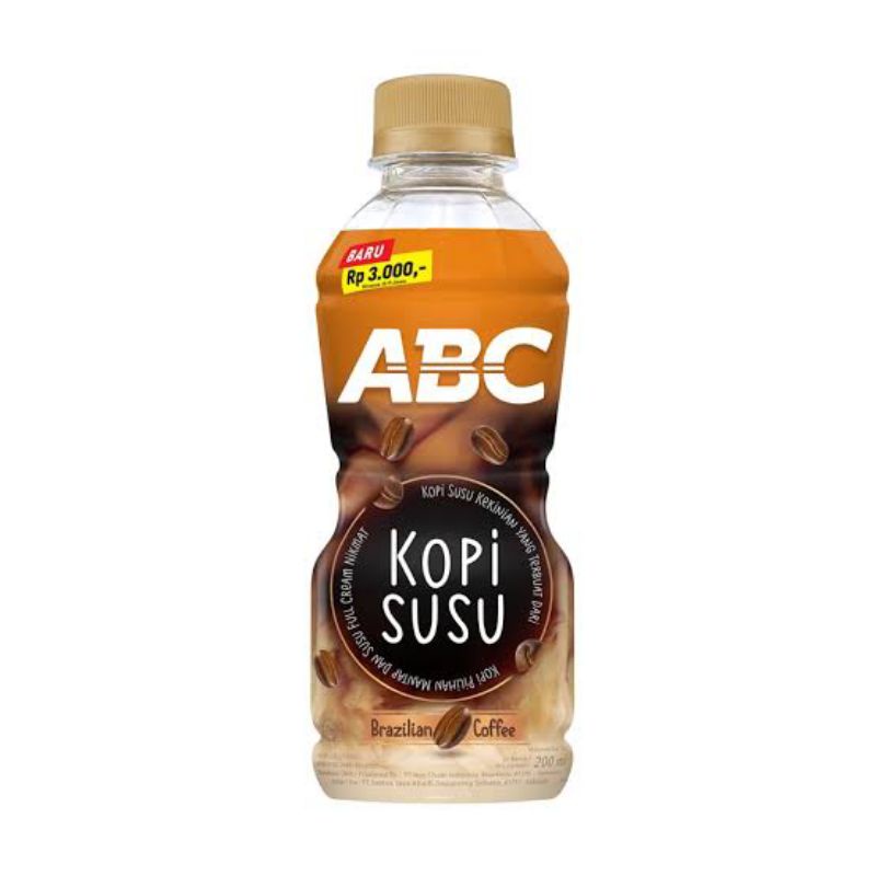 

abc kopi susu botol