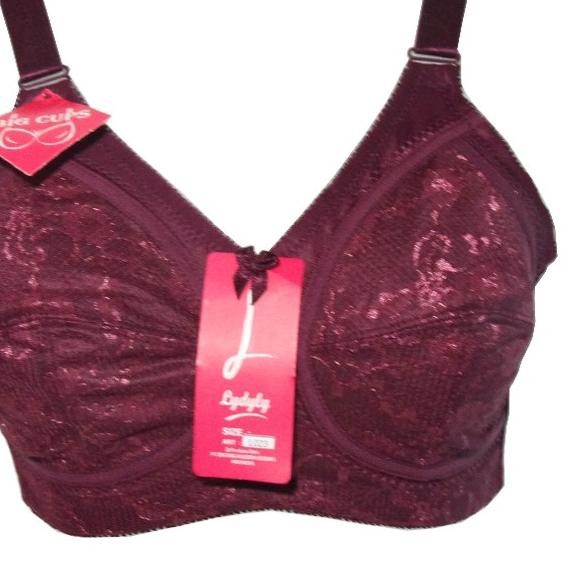 BH JUMBO BIG CUP LYDYLY BRA MAMA BH L 023 BRA RENDA 3 KAITAN