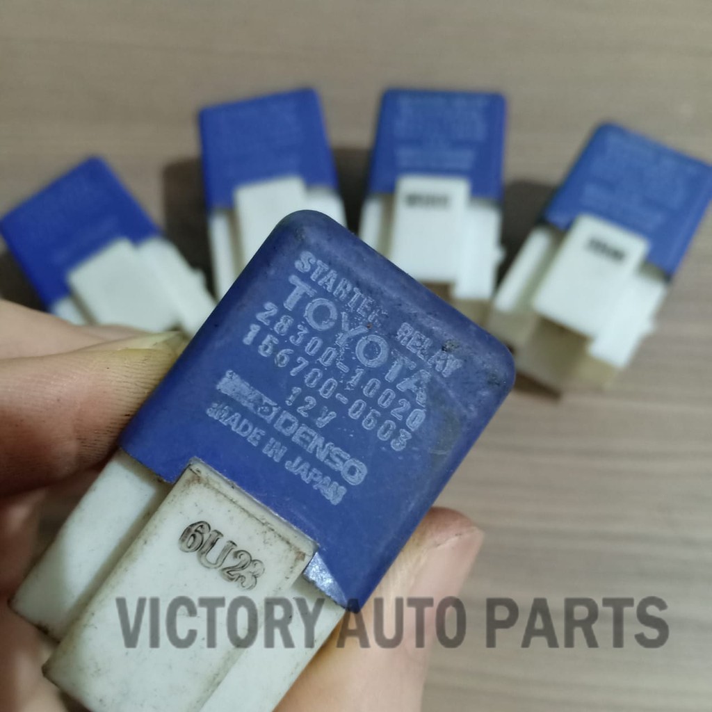 Relay stater kijang kapsul soluna kaki 4 28300 10020 156700-0503 ORI COPOTAN