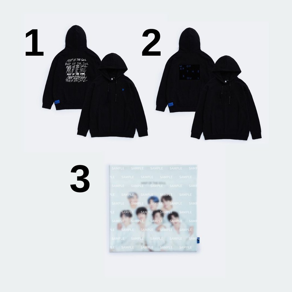 [DP PO] BTS MAP OF THE SOUL (MOTS) MERCH - COACH JACKET/HOODY VER 1/2/CUSHION COVER