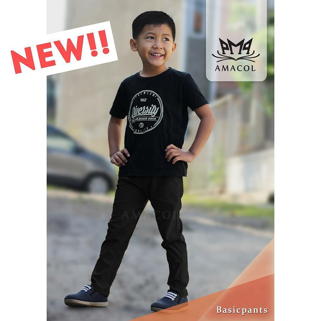 Basic pants -  Celana panjang Anak tidak Ketat