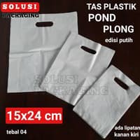 

TAS PLASTIK PUTIH 15X24CM PLONG/TAS MALL TAS POND TAS PRODUK PAPERBAG