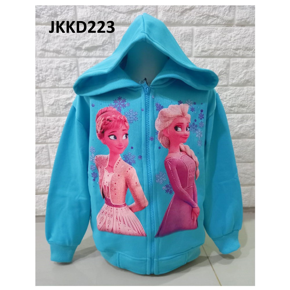 Jaket Anak Perempuan Frozen Elsa Snow