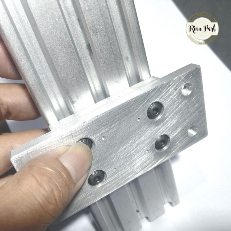 Adaptor klem bracket spindle untuk z Axis aluminium 2060 aluminium v-slot