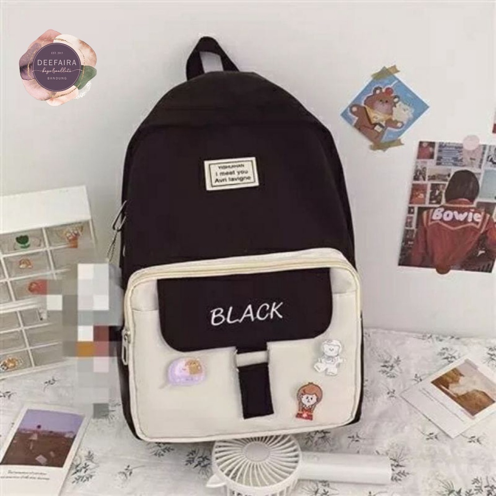 Tas Ransel Untuk Perempuan Model Korean Lucu Serbaguna Gh1 Untuk Smp Sma Kuliah