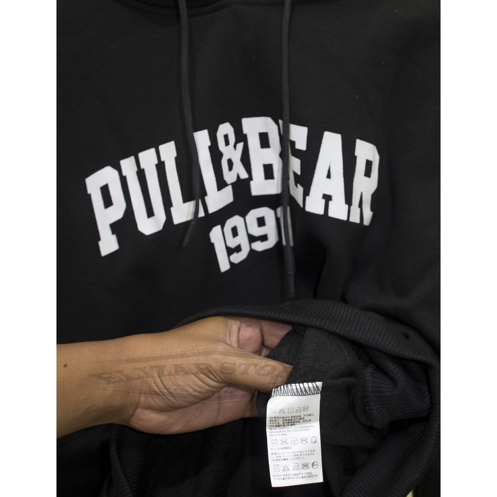 JAKET HOODIE PULL N BEAR SABLON