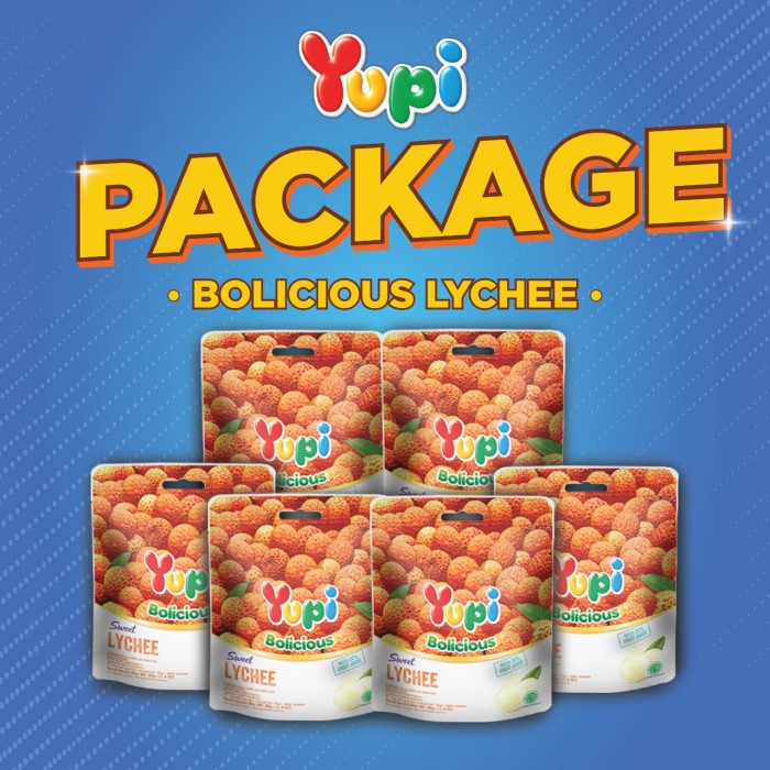 

504Oekh Package 6 Yupi Bolicious Lychee 40 Gr 6J4727iyfi