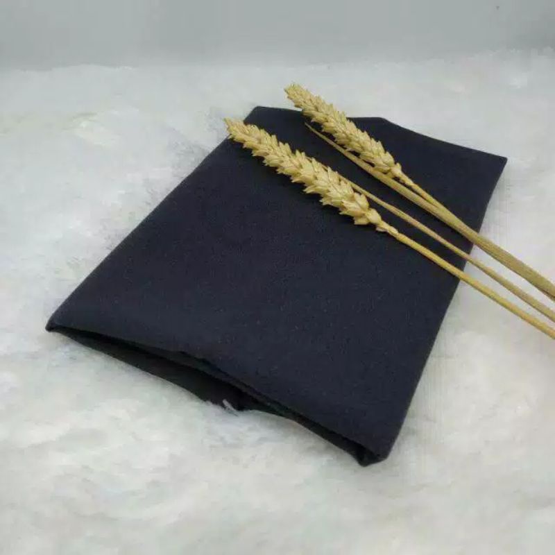 [ Part1] Pashmina diamond  PANJANG 200x75  JUMBO / HIJAB Pasmina SABYAN diamond Italiano-Hitam