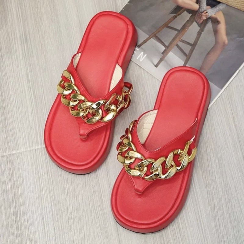 wedgesjepit z666 sepatu sendal wanita import realpict