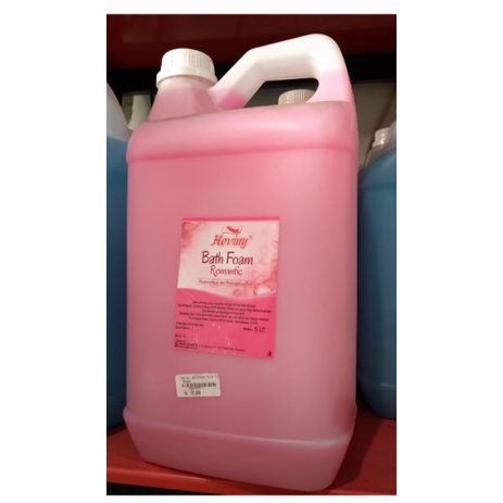 Heviny bath foam/sabun mandi cair 5lt