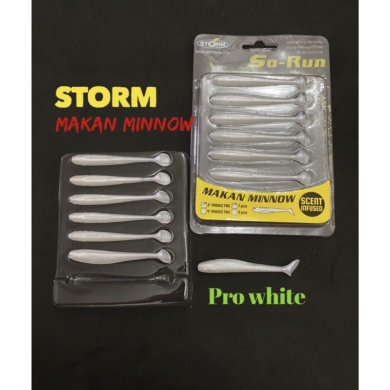 STORM SO RUN MAKAN MINNOW soft lure