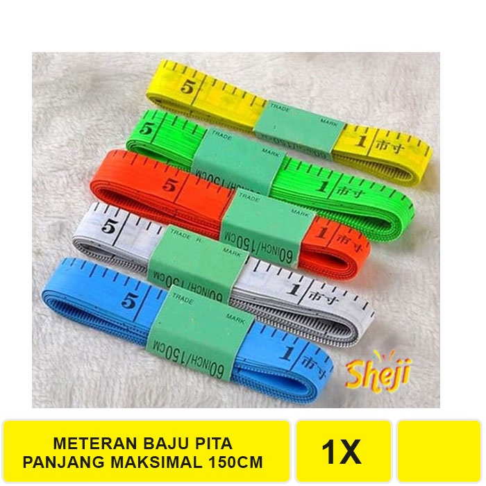 METERAN BAJU PITA 150 CM