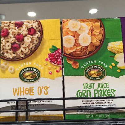 

Nature's Path Organic Fruit Juice Corn Flakes 300g / Pome Corn Cereal 300g