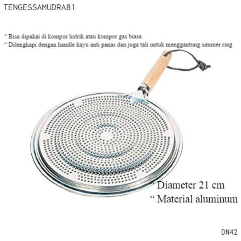 Heat Diffuser Induction Hob Converter Pembagi Panas Perata Panas