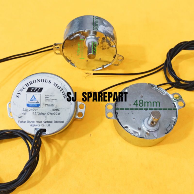 SYNCHRONOUS MOTOR KIPAS ANGIN / ROTARI MOTOR KIPAS ANGIN DINDING UMUM