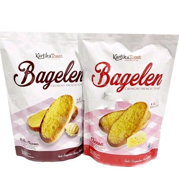 

KARTIKA TOAST BAGELEN CHEESE n BUTTER 78GR