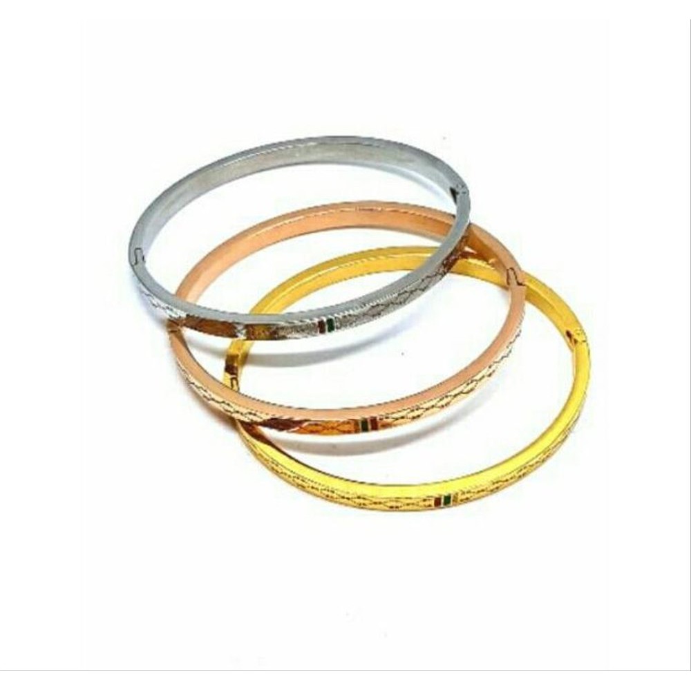 Gelang Bangle Titanium ANTI KARAT SELAMANYA PGM GT32