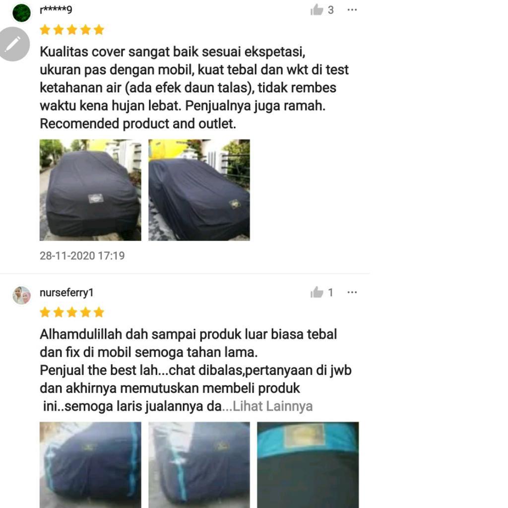 Cover Mobil Waterproof/ Cover Mobil Outdoor/ Cover Mobil Bahan Tebal 2 Layer/ Cover Mobil Avanza/ Cover Mobil Xpander/ Cover Mobil Ertiga/ Cover Mobil Rush/ Cover Mobil Terios/ Cover Mobil Xenia/ Cover Mobil Livina/ Cover Mobil Sigra/ Cover Mobil Calya