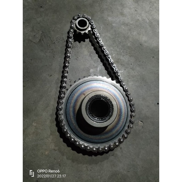 Gigi gear pengantar dinamo dobel stater honda astrea grand prima supra suprafit new revo