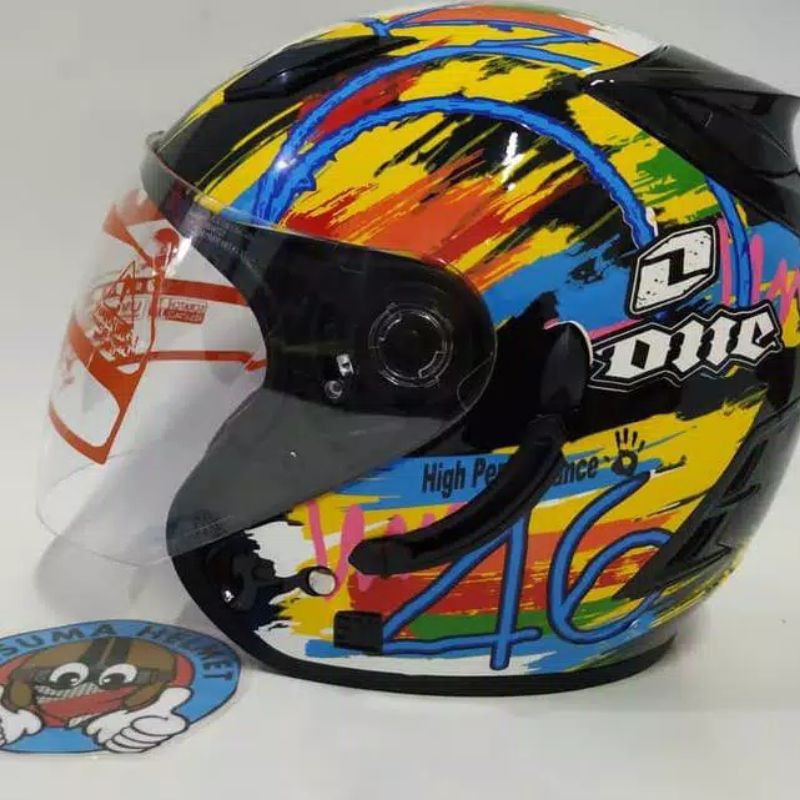 Helm ARL centro double visor VR46