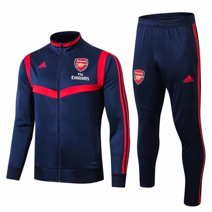JAKET BOLA SLETING MIDLAYER TRACKSUIT TRAINING ARSENAL 3RD GRADE ORI
