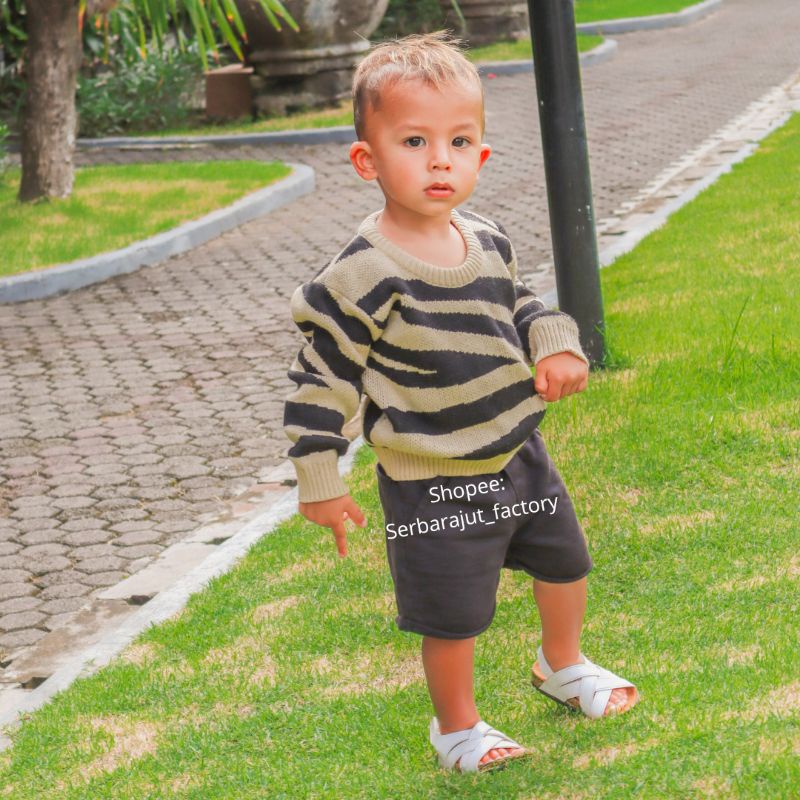 Kids Zebra Sweater/Zebra Sweater Anak/Sweater Zebra