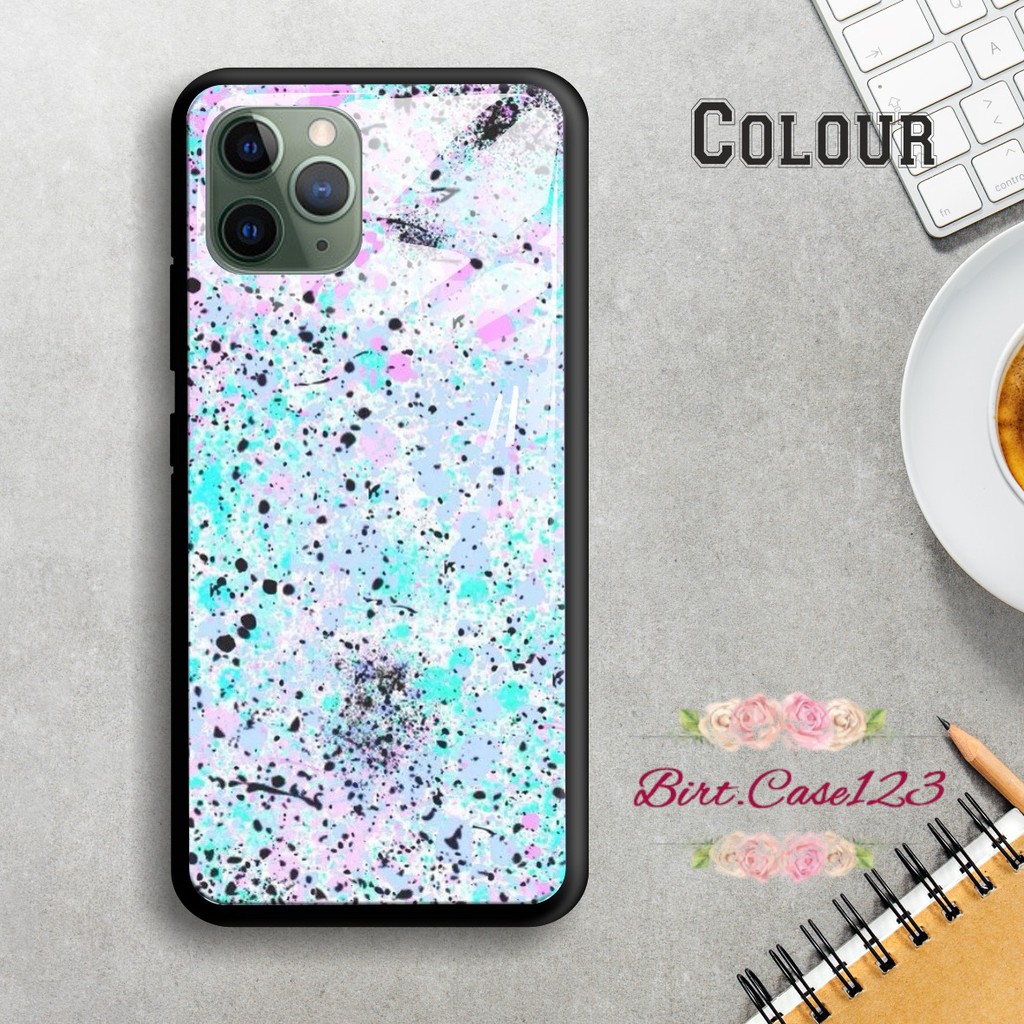 Back case glass COLOUR Realme C1 C2 C3 U1 2 2 Pro 3 Pro 5 5i 5s Pro 6 Pro X Xt C11 C15 c12 7 BC1381