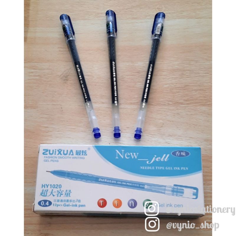 

BOLPEN INK GEL ZUIXUA BIRU