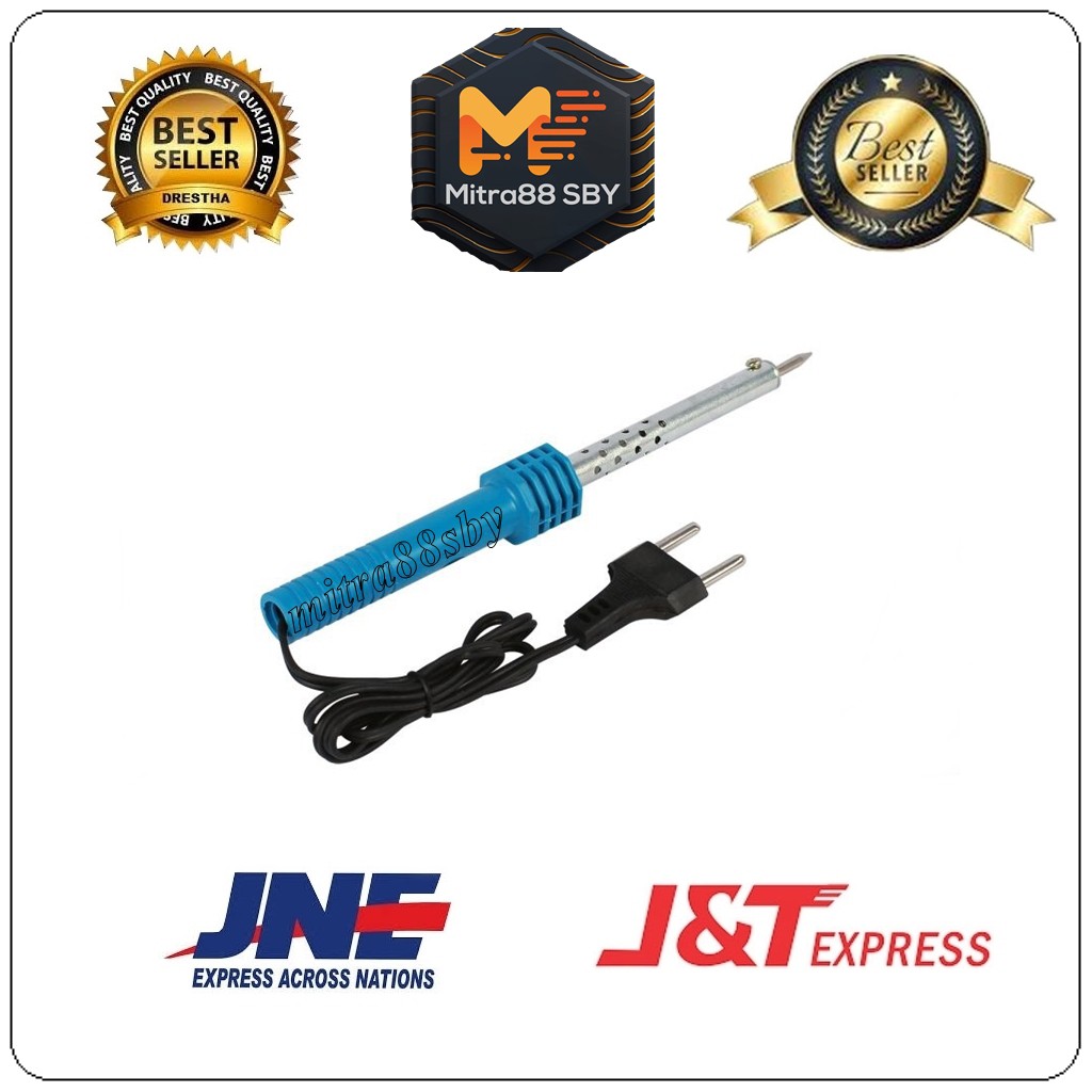 Mitra88sby solder ( soldering iron ) 30 w dan 40w gagang kayu dan plastik