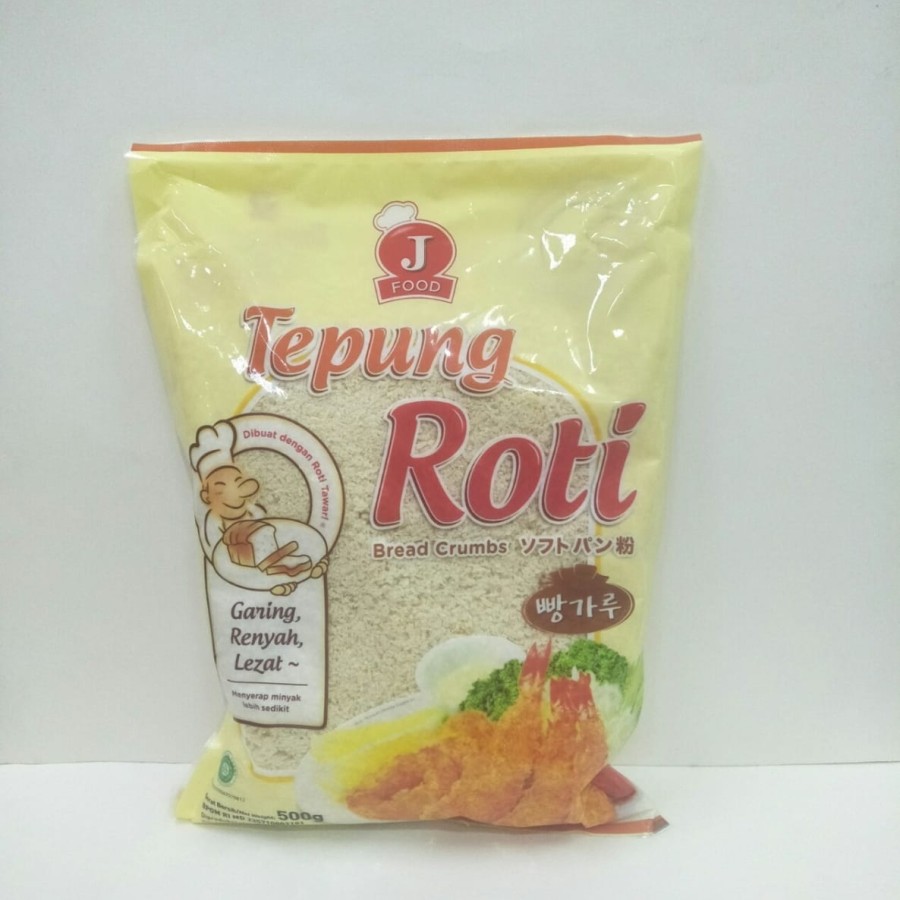 

Tepung Roti J Food /Bread Crumbs 500gr