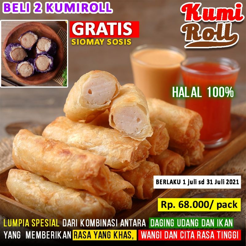 

Kumiroll PROMO JULI 2021(BELI 2 FREE SIOMAY SOSIS)