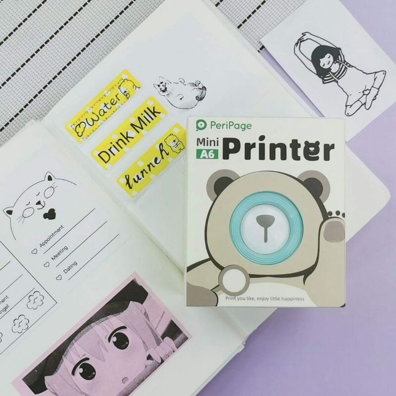 2pcs Printer Thermal Cute