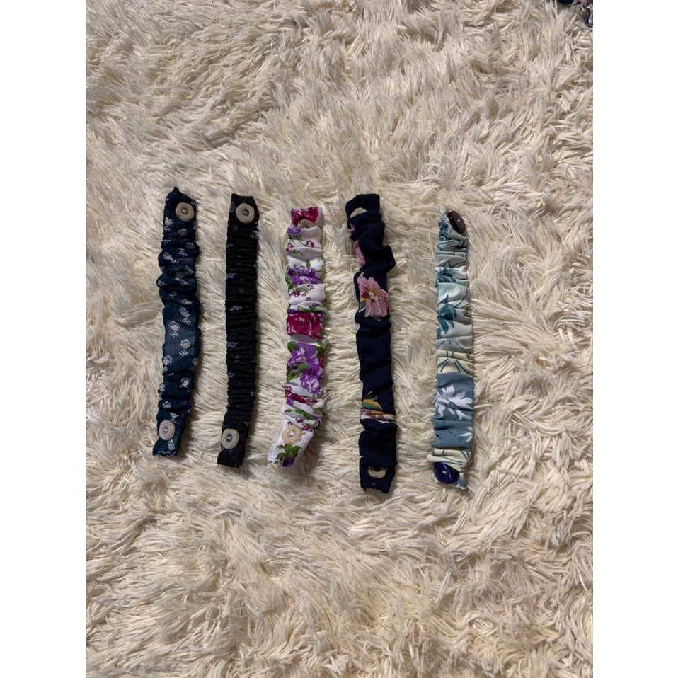 Konektor Masker l Konektor Masker Hijab l Konektor Masker Motif l Strap Mask l Strap Masker Hijab