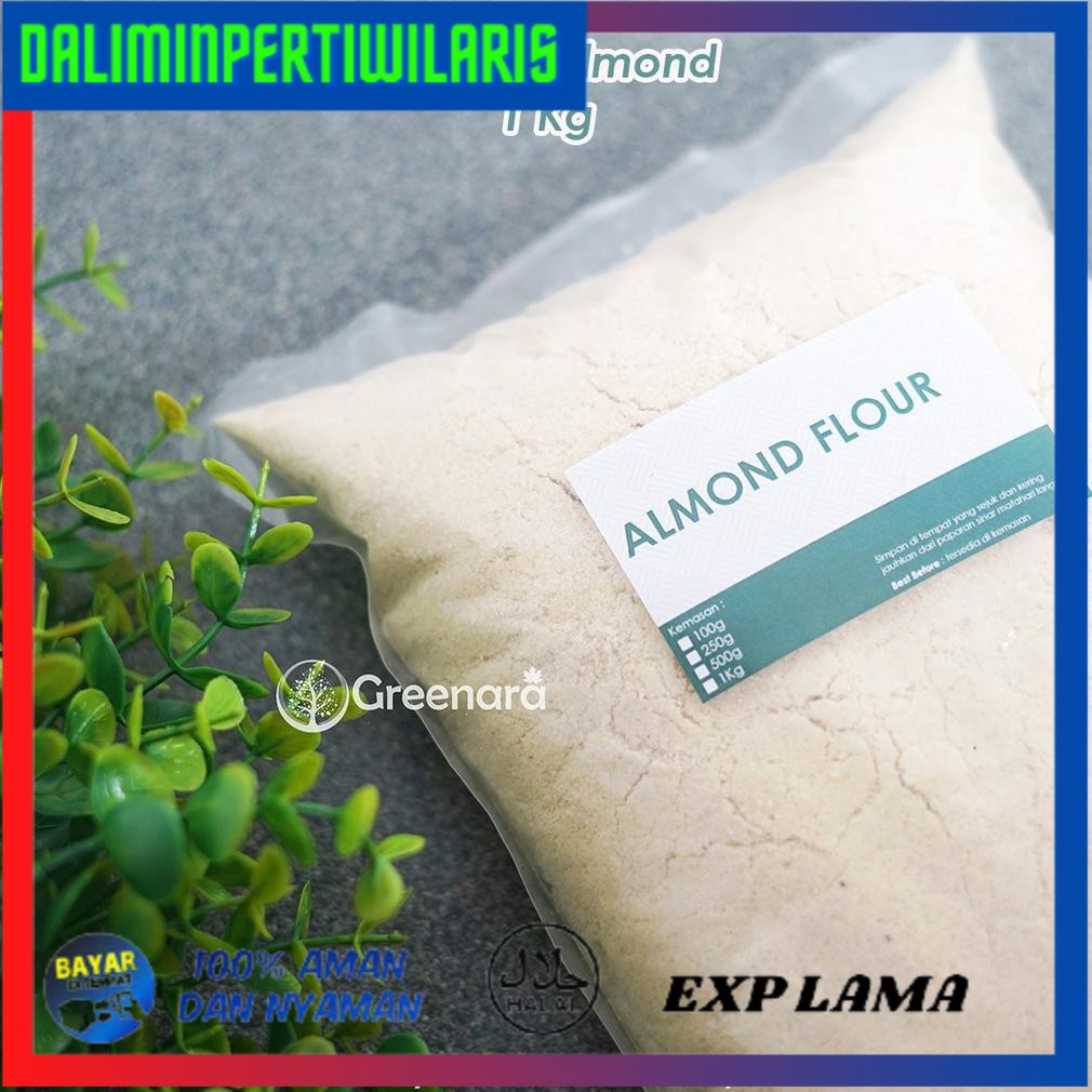 

( BISA COD ) Almond Flour / Tepung Almond 1kg CUCI GUDANG [Kode 1|Kode 2|Kode 3|Kode 4|Kode 5|Kode