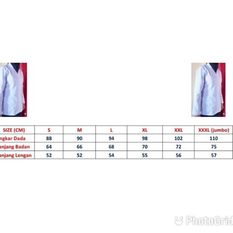 Baju Dinas Putih wanita Baju Putih PNS/ASN, Baju Putih Guru, Kemeja kerja wanita, Baju Pdh Putih Pan