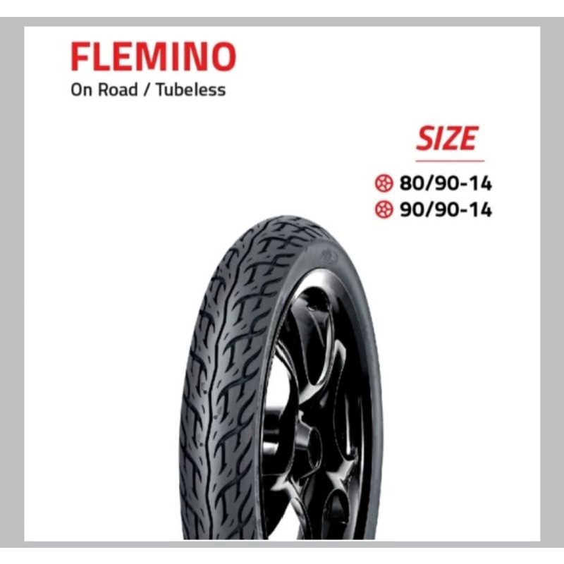 ban luar tubeless 80/90-14 , 90/90-14 fdr flemmino