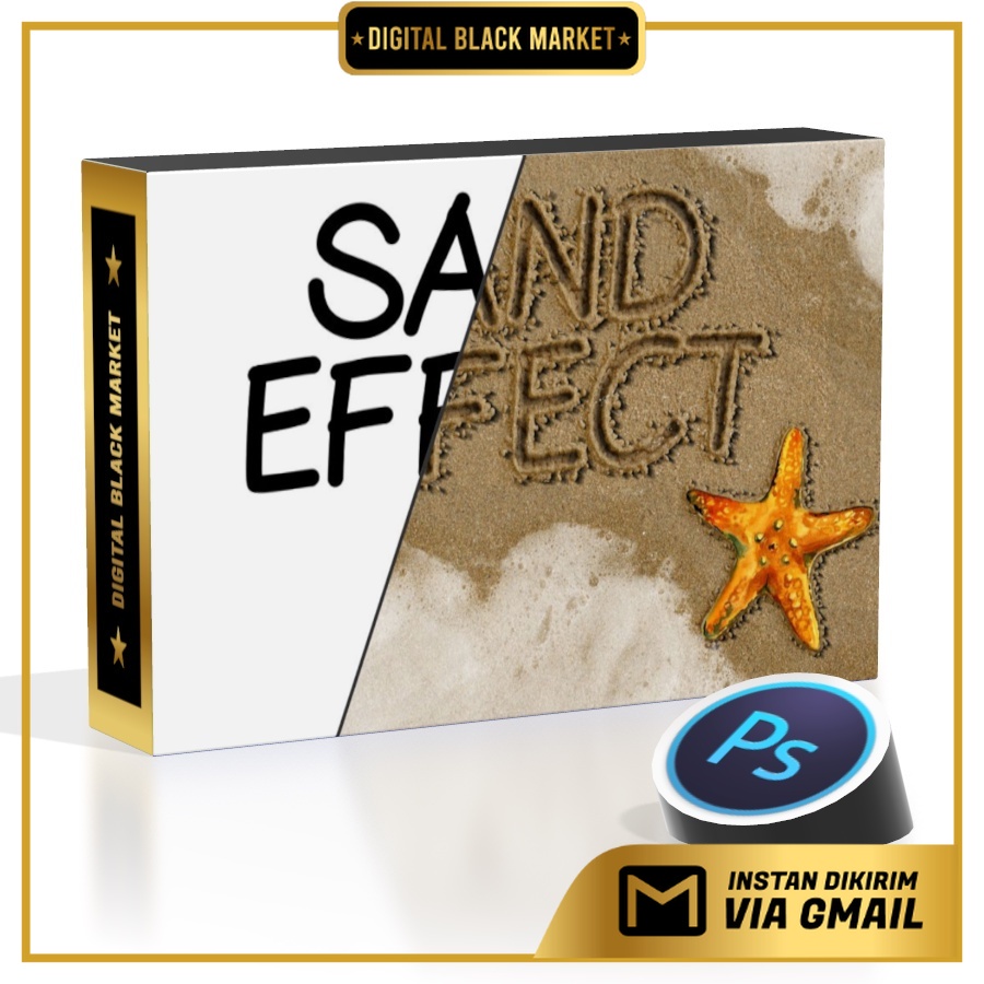 Sand Writing Photoshop Action