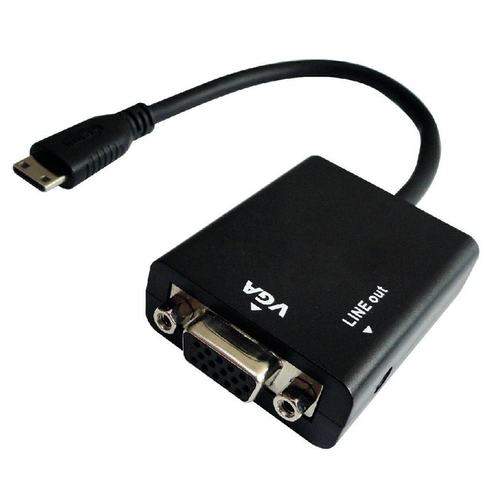 CONVERTER MINI HDMI TO VGA