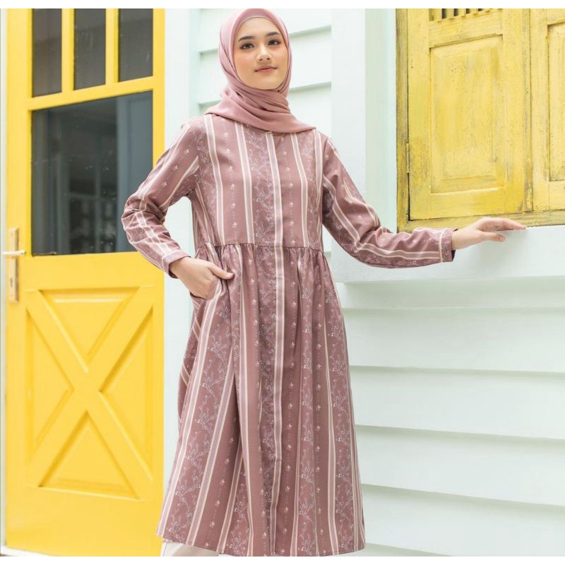 Calla Tunik Pink size M by Heaven Light