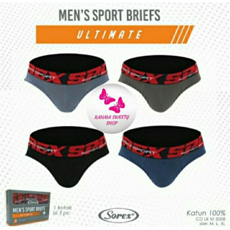 Sorex Man Cd Sport Pria LK M 3008 Ultimate  M - XL
