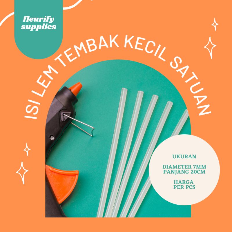 

isi lem tembak kecil glue gun kecil refill lem lilin refil
