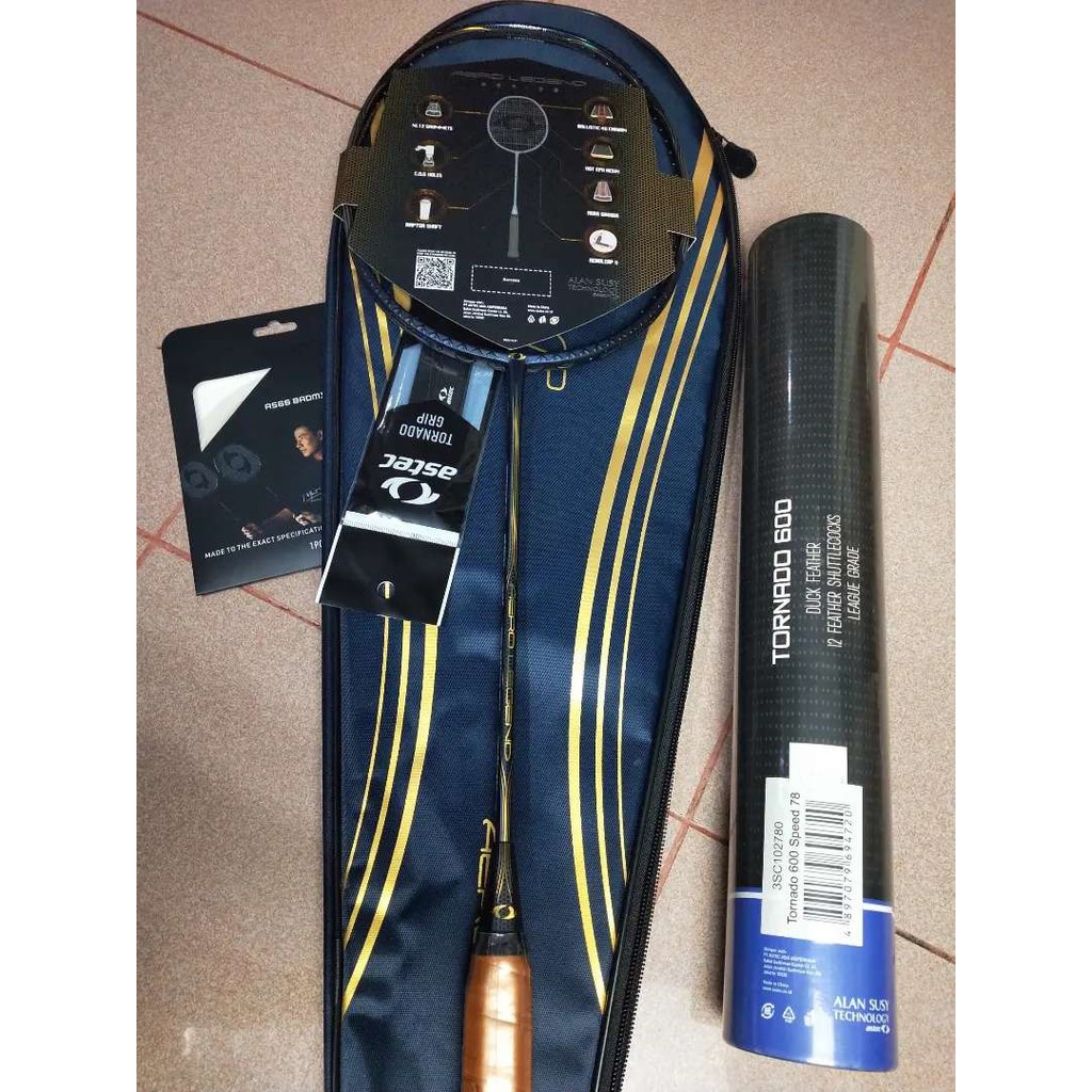 RAKET BADMINTON HIGH END ASTEC AERO LEGEND NEW ORIGINAL100% BONUS ++++