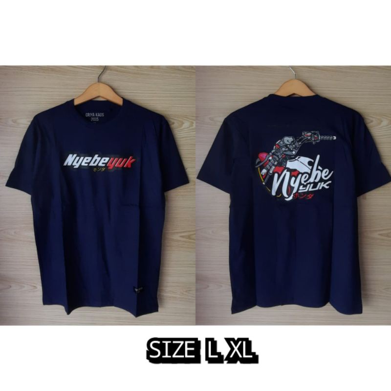 kaos cb Honda gank / kaos nyebe yuk