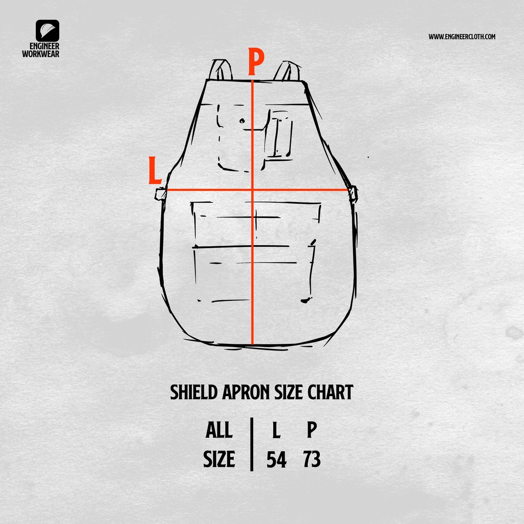 SHIELD APRON-PELINDUNG BADAN BY ENGINEER