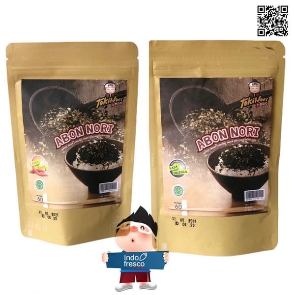

ABON- TOKINORI ABON NORI- TOPPING SEAWEED RUMPUT LAUT 60 G - ORIGINAL -MAKANAN-KERING.